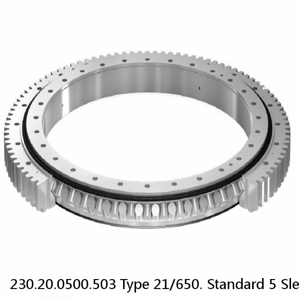 230.20.0500.503 Type 21/650. Standard 5 Slewing Ring Bearings #1 small image