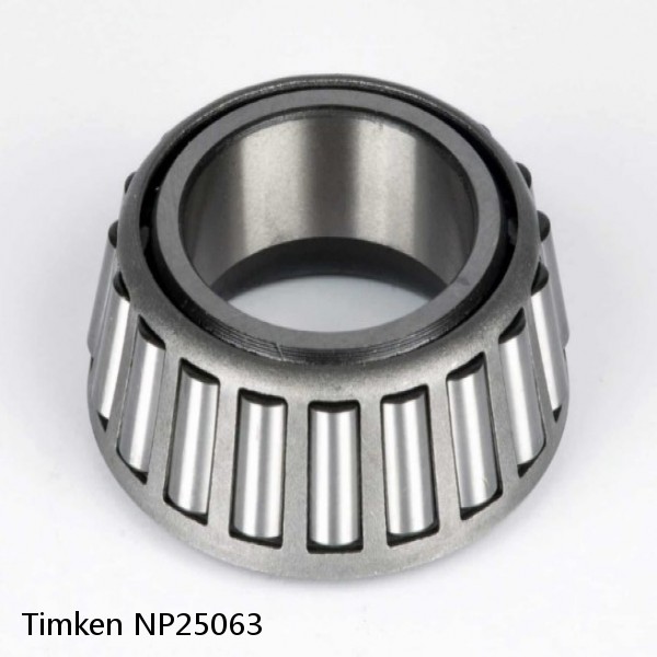 NP25063 Timken Tapered Roller Bearing #1 small image