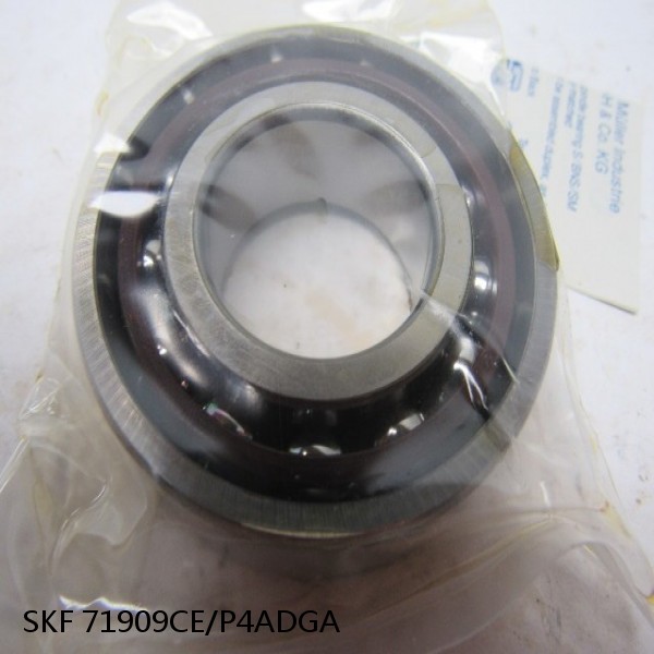 71909CE/P4ADGA SKF Super Precision,Super Precision Bearings,Super Precision Angular Contact,71900 Series,15 Degree Contact Angle #1 image