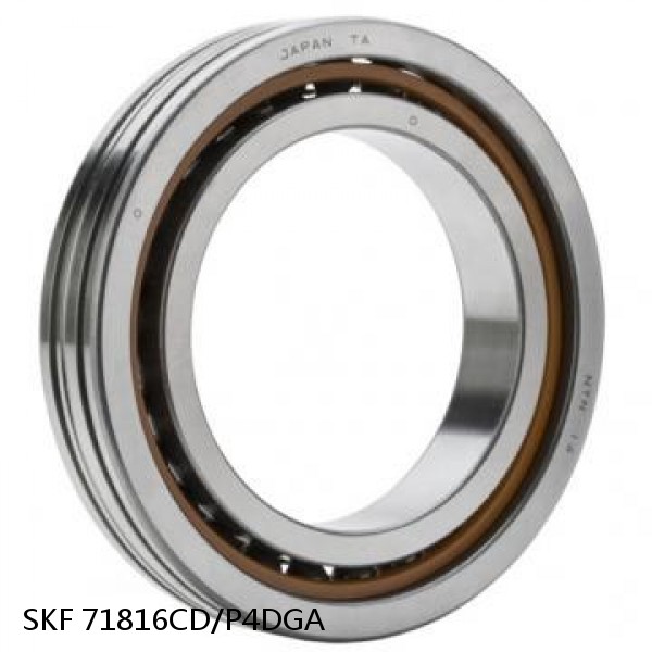 71816CD/P4DGA SKF Super Precision,Super Precision Bearings,Super Precision Angular Contact,71800 Series,15 Degree Contact Angle #1 image