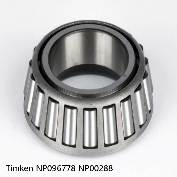 NP096778 NP00288 Timken Tapered Roller Bearing #1 image